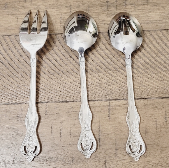 Heritage Mint Ltd ROYAL ALISTER 18/10 Stainless Serving Set - Picture 4 of 7